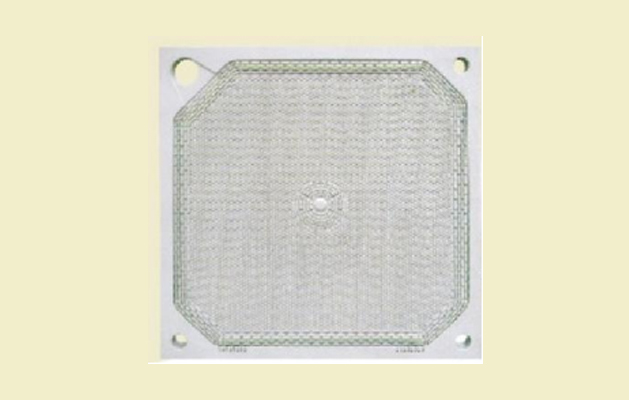 角进料隔膜滤板